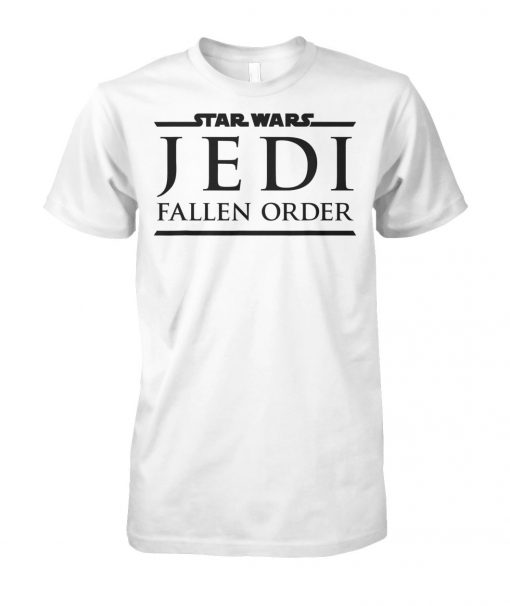 Star wars game jedi fallen order logo unisex cotton tee