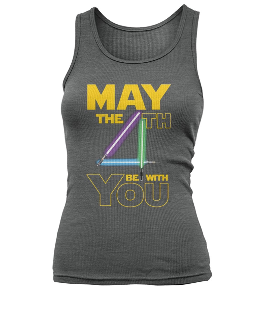 Star wars may the 4th be with you women's tank top