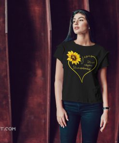 Sunflower Jesus it's not religion it's a relationship shirt