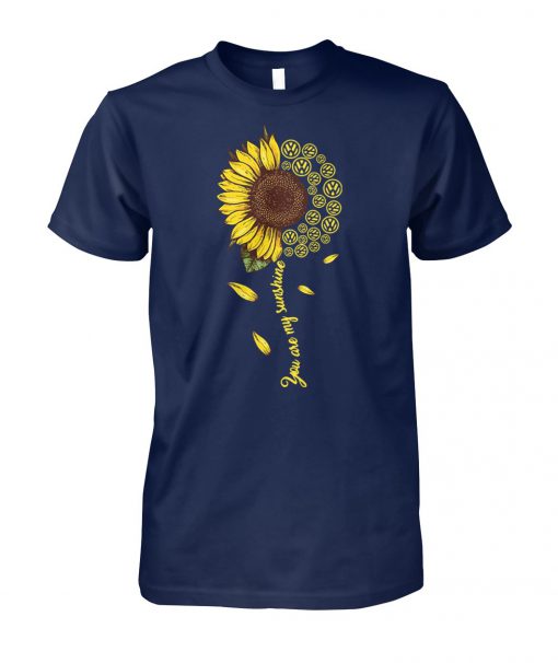 Sunflower volkswagen you are my sunshine unisex cotton tee