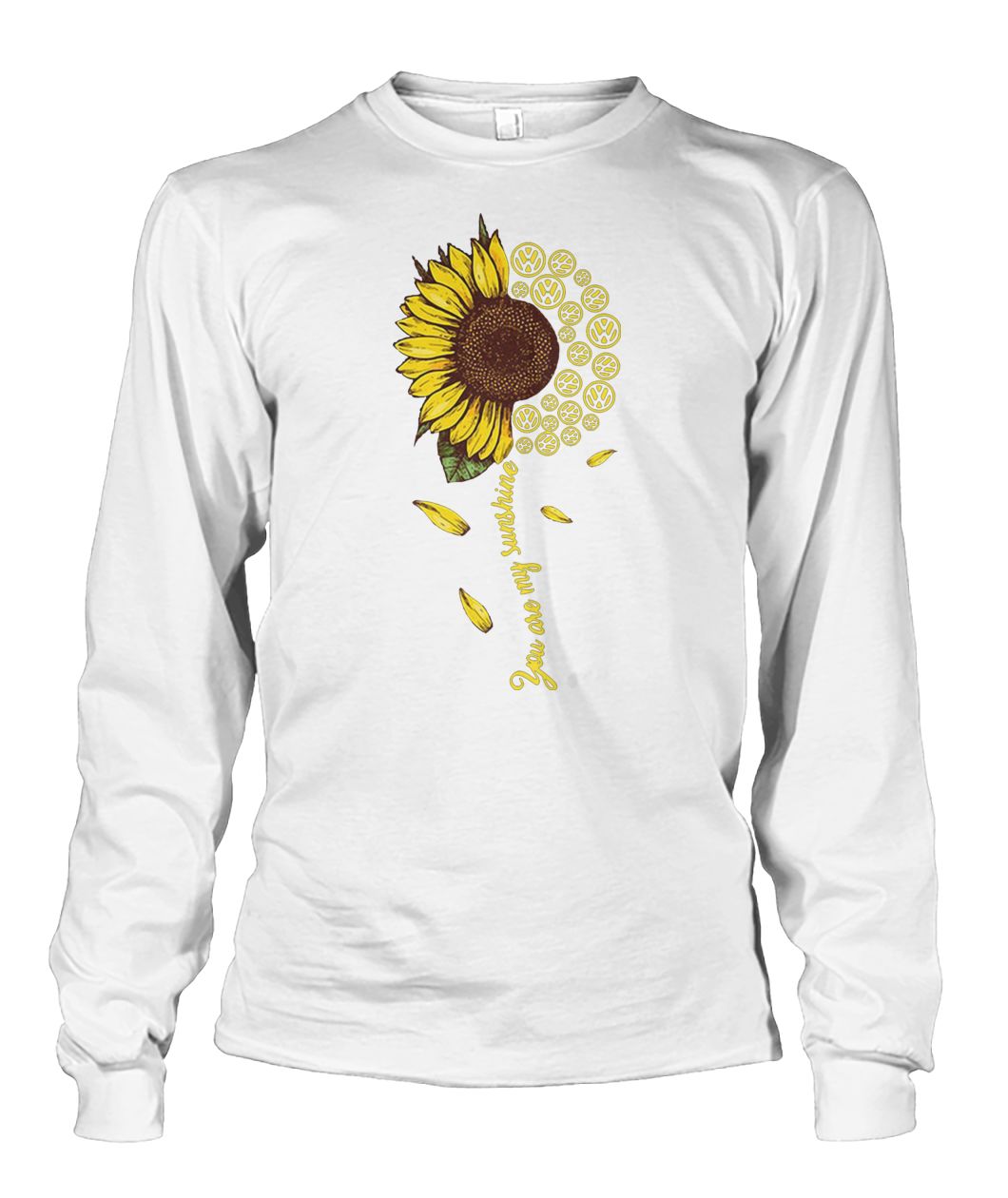 Sunflower volkswagen you are my sunshine unisex long sleeve