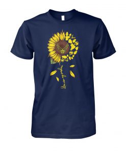 Sunflower you are my sunshine US air force unisex cotton tee
