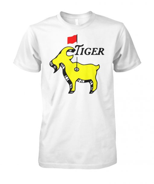 Tiger woods goat masters unisex cotton tee