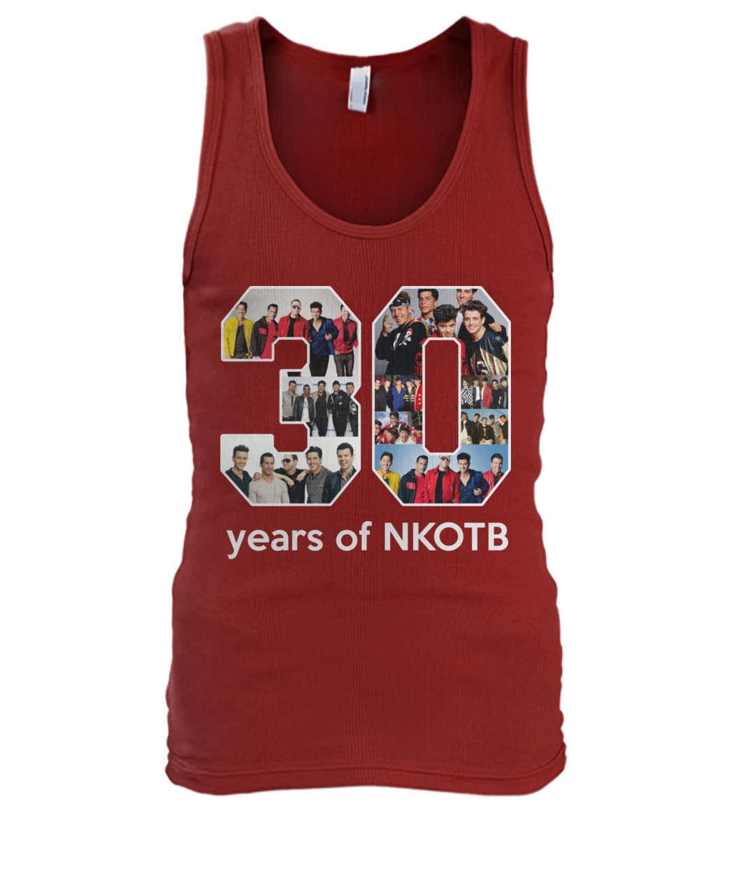 30 year of new kids on the block men's tank top