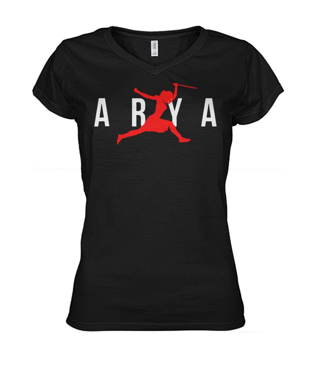 Air arya stark game of thrones women's v-neck