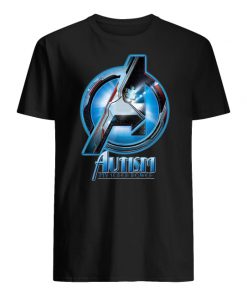 Avengers autism awareness my super power guy shirt