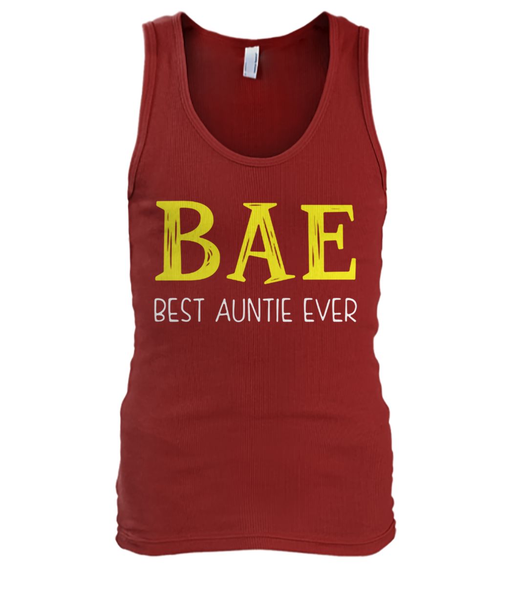 Bae best auntie ever men's tank top
