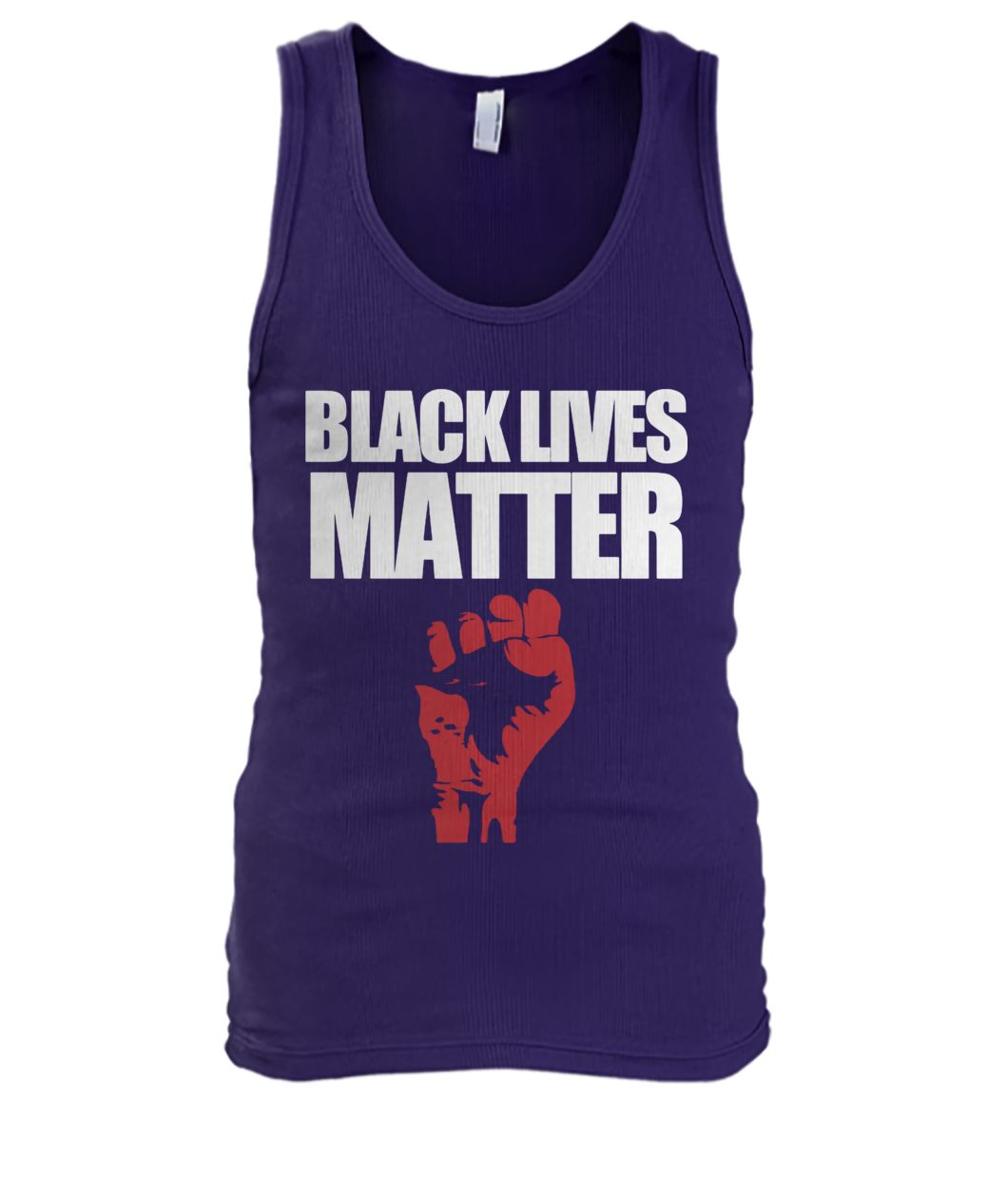 Black lives matter revolution movement men's tank top