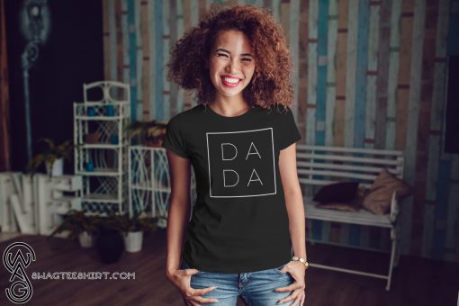 Father's day dada square shirt
