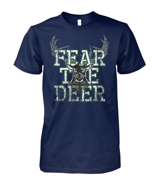 Fear the deer unisex cotton tee