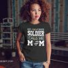 Floral my favorite soldier calls me mom shirt