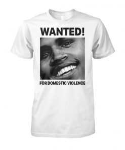 Frank ocean chris brown wanted for domestic violence unisex cotton tee