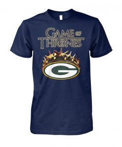 Game of thrones crown green bay packers unisex cotton tee