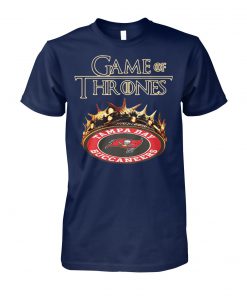 Game of thrones crown tampa bay buccaneers unisex cotton tee