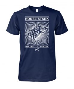 Game of thrones house stark winter is coming unisex cotton tee