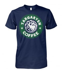 Game of thrones khaleesi targaryen dragons starbucks coffee unisex cotton tee