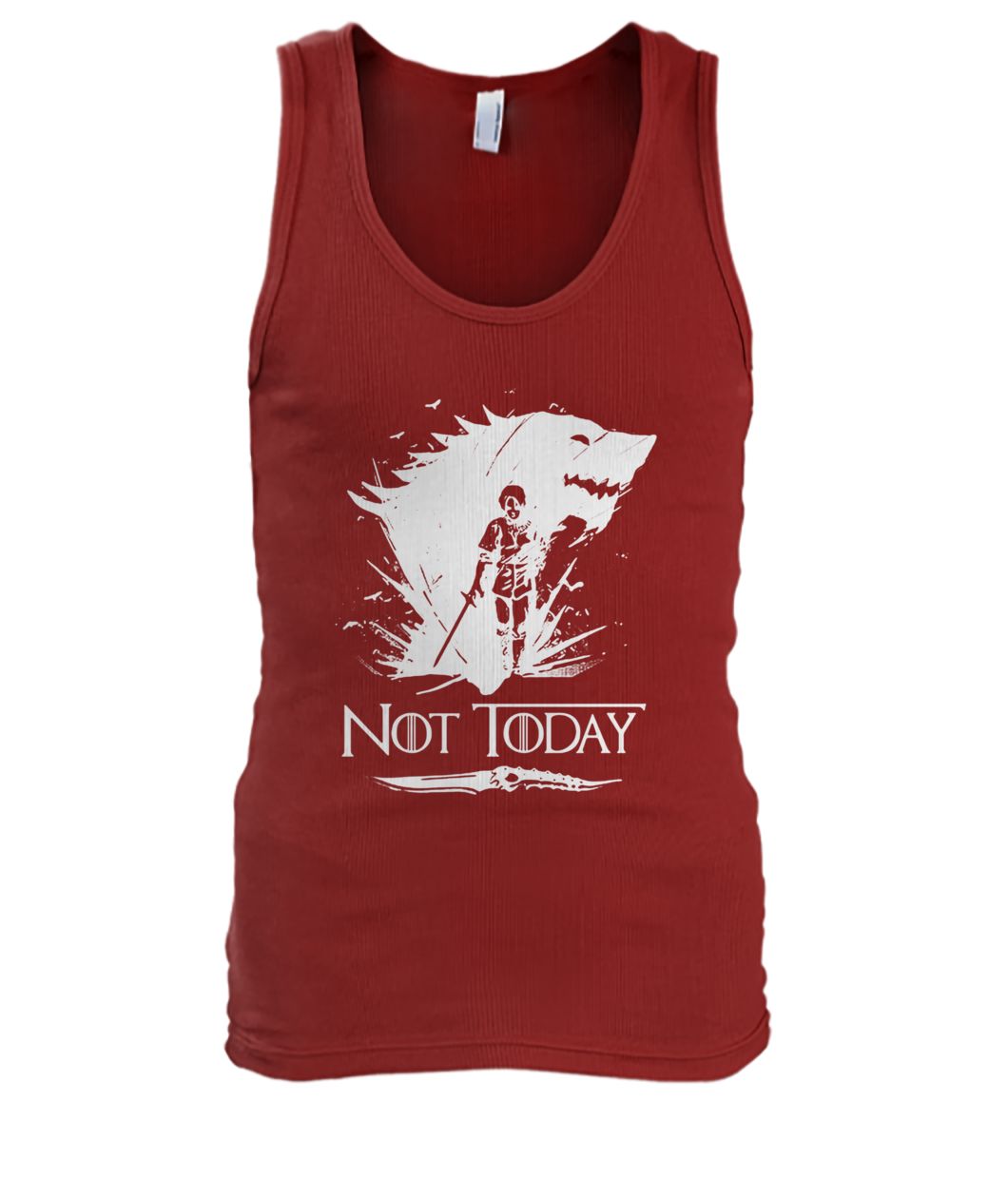Game of thrones not-today death valyrian dagger-no one men's tank top