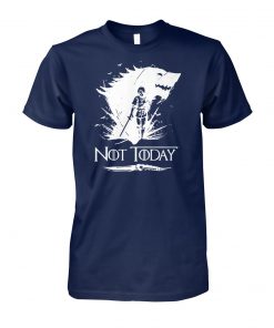 Game of thrones not-today death valyrian dagger-no one unisex cotton tee