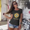In a world full of roses be a sunflower earth shirt