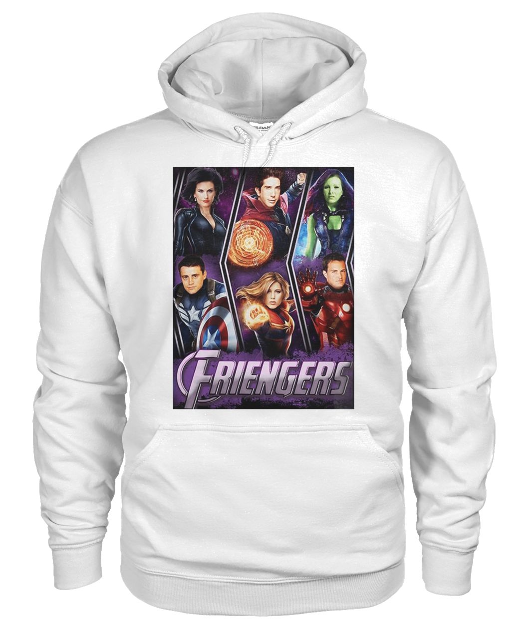 Marvel avengers endgame friengers friend gildan hoodie