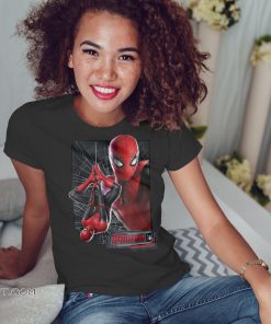 Marvel spider-man far from home web frame shirt