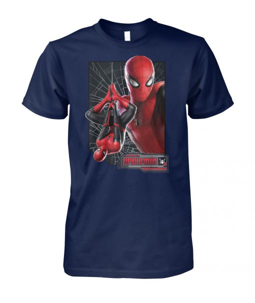 Marvel spider-man far from home web frame unisex cotton tee