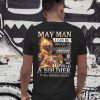 May man I can be mean af sweet as candy gold as ice and evil as hell shirt