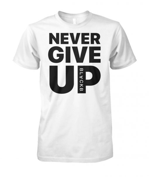 Mohamed salah never give up unisex cotton tee
