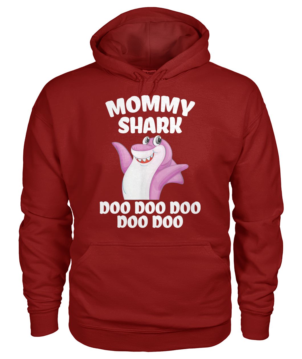 Mommy shark doo doo doo mother's day gildan hoodie