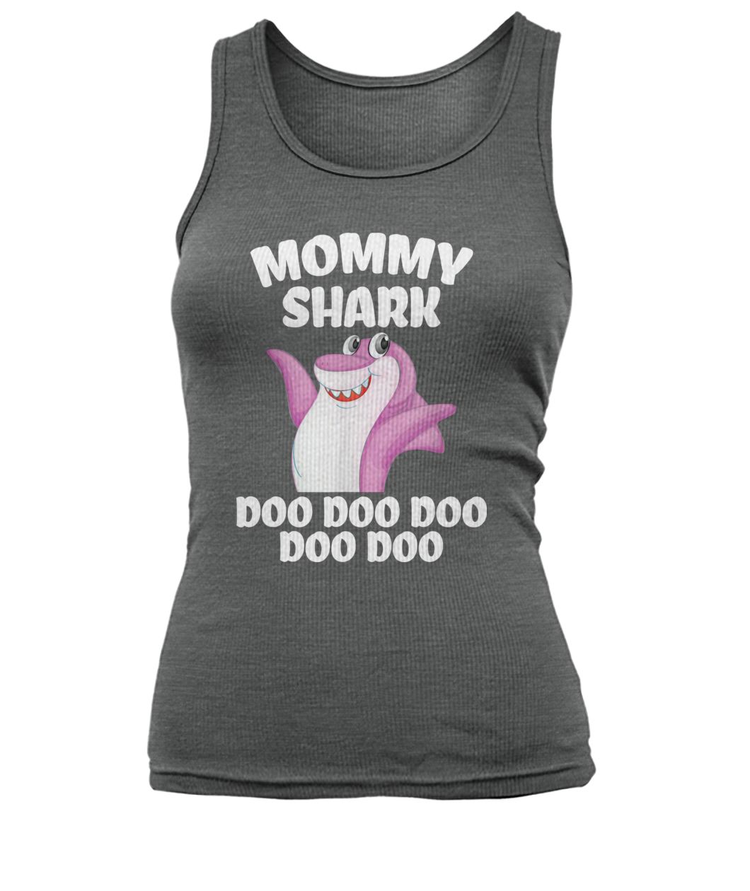 Mommy shark doo doo doo mother's day women's tank top