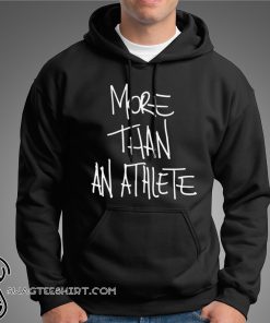 More than an athlete hoodie