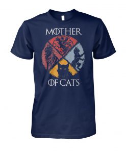 Mother of cats game of thrones unisex cotton tee