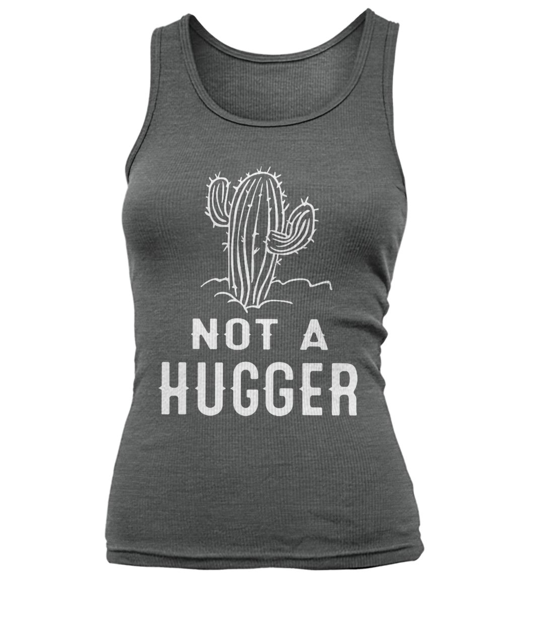 Not a hugger cactus women's tank top