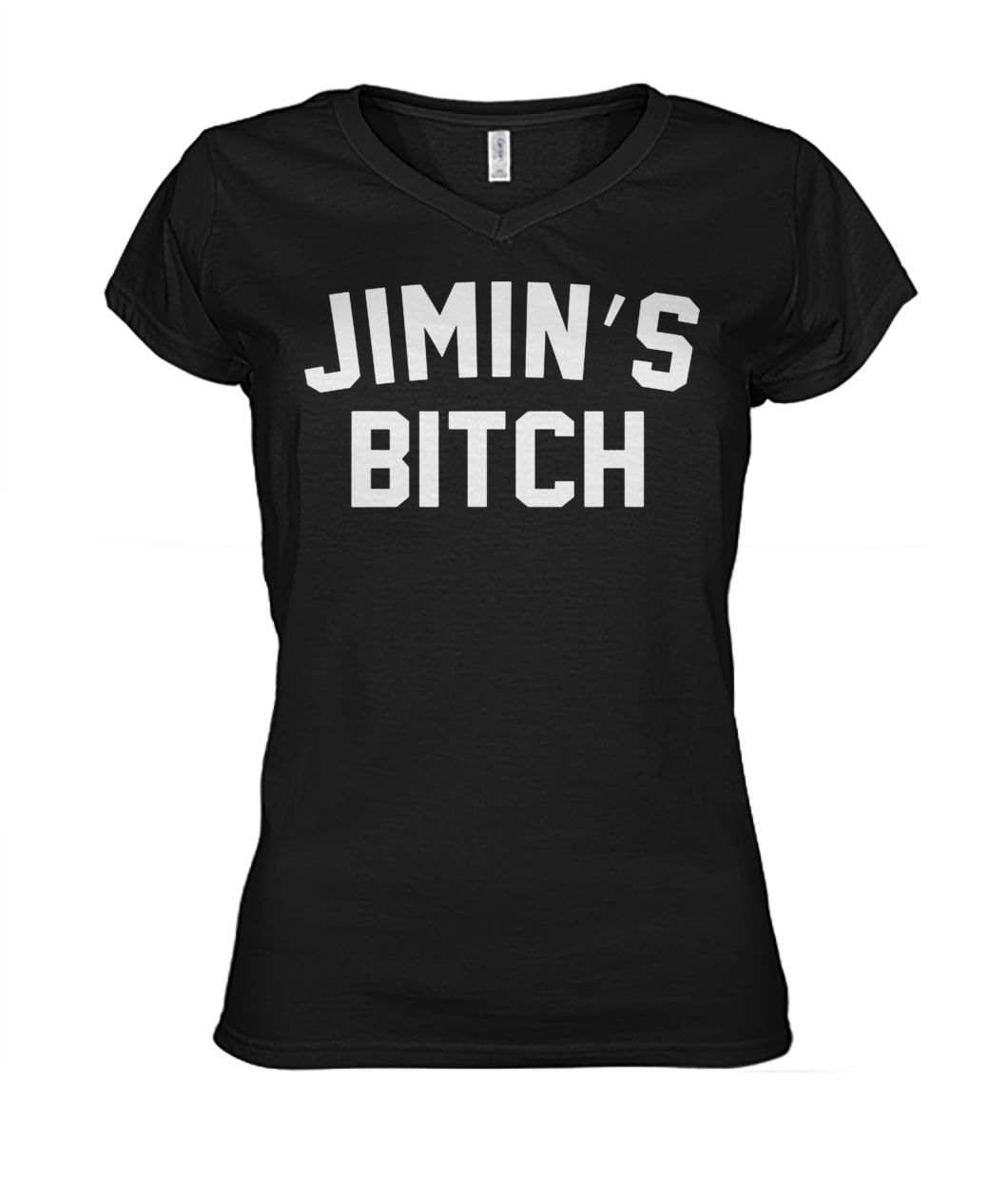 Official Jimin's bitch women's v-neck