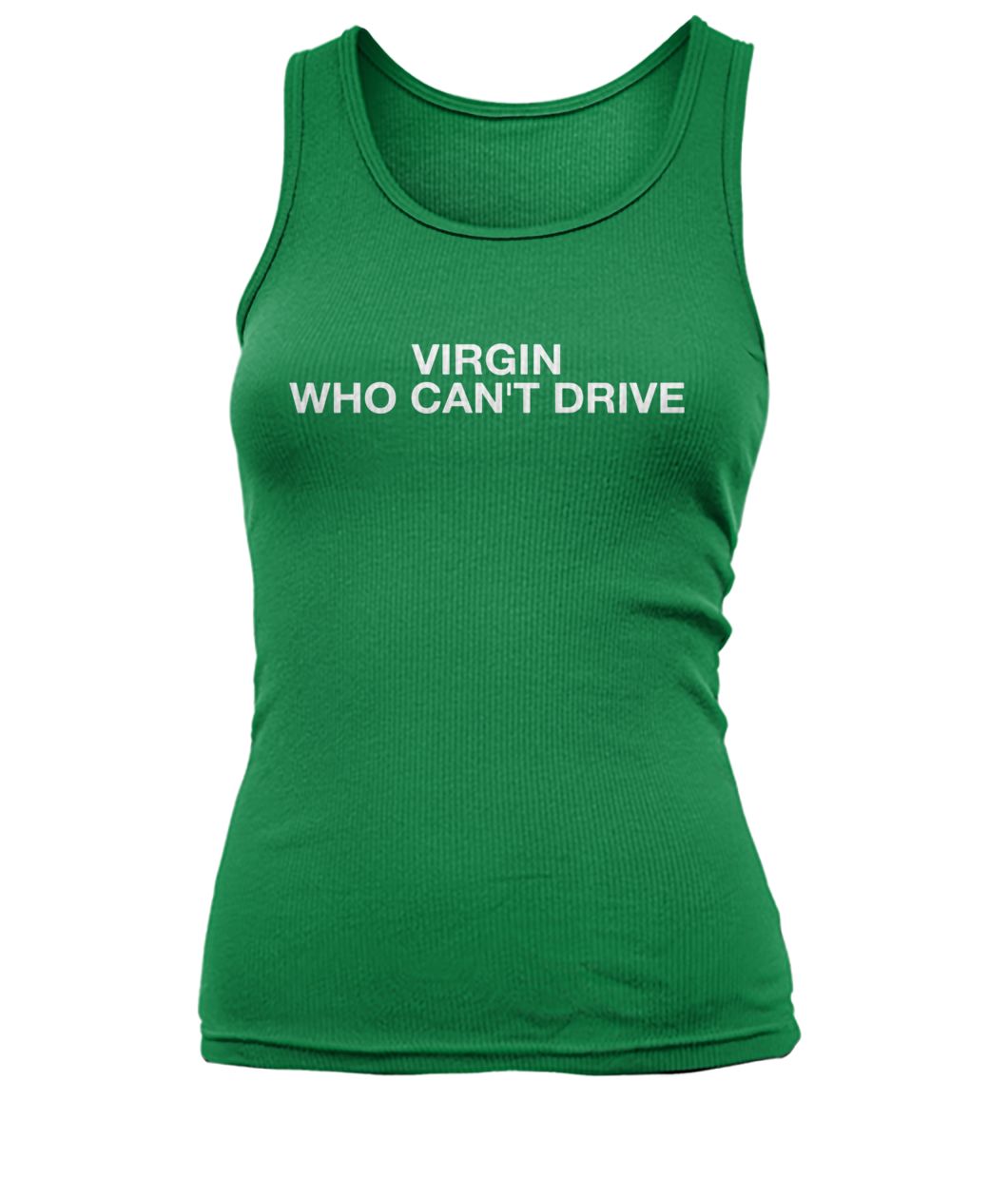 Slayyyter virgin who can't drive women's tank top