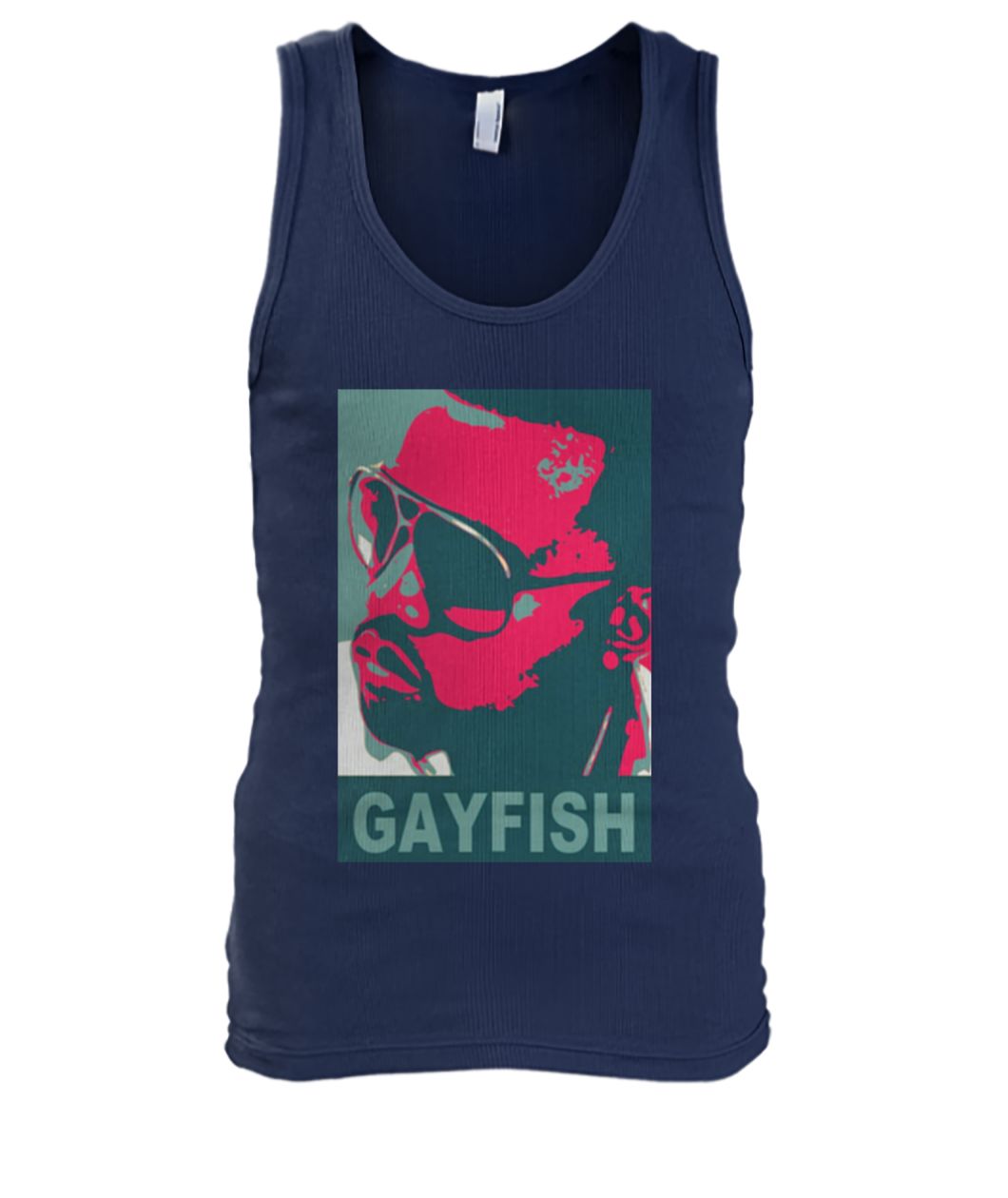 South park kanye west is a gay fish men's tank top
