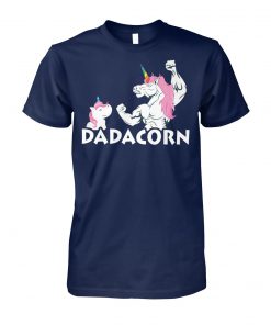Unicorn dadacorn unisex cotton tee