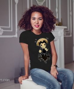 Video game inspired bendy and the ink machine shirt