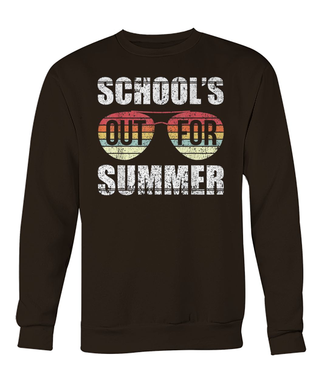 Vintage school's out for the summer crew neck sweatshirt