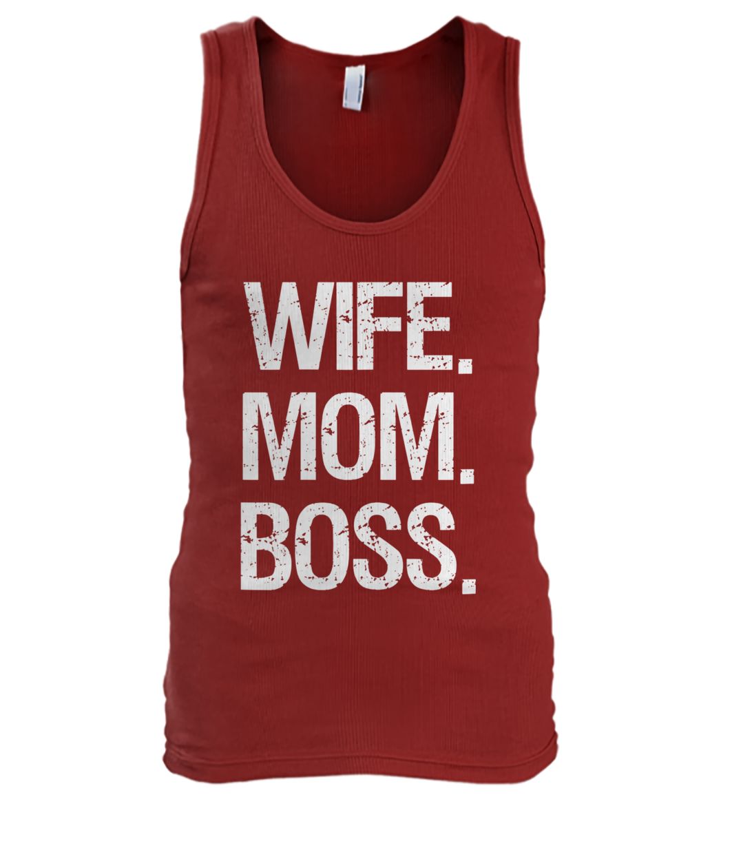 Wife mom boss mother's day men's tank top