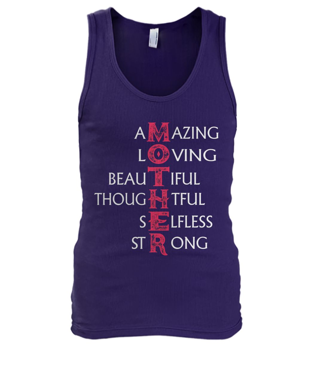 Womens amazing mothers day men's tank top