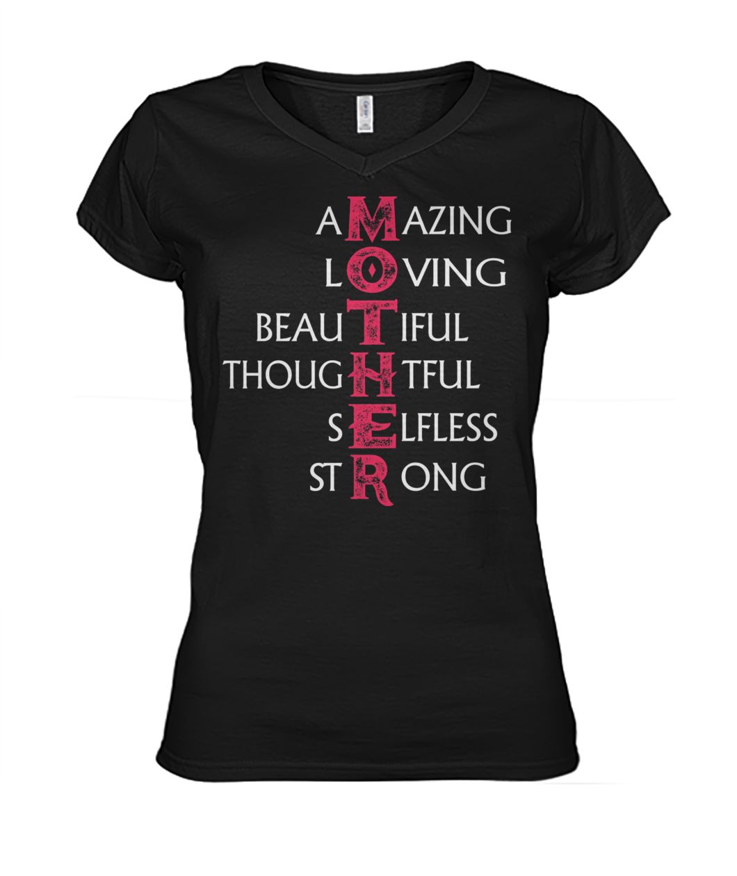 Womens amazing mothers day women's v-neck