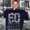 60 years of dallas cowboys thank you for memories signatures shirt