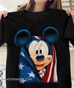 American flag mickey mouse 4th of july shirt