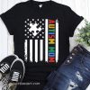 Autism mom america flag independence day shirt