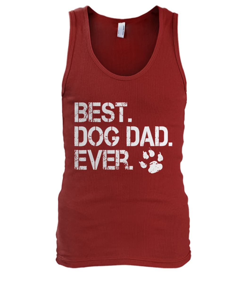 Best dog dad ever men's tank top