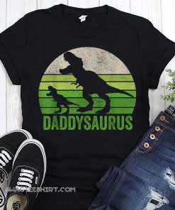 Daddy dinosaur daddysaurus father's day shirt