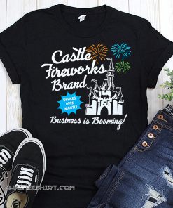 Fantasyland castle fireworks brand business is booming shirt