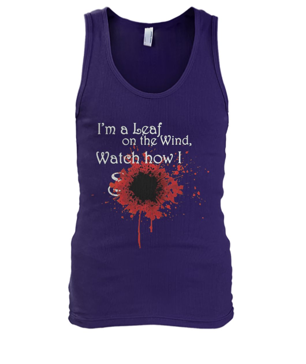 Firefly serenity I'm a leaf on the wind watch how I soar men's tank top