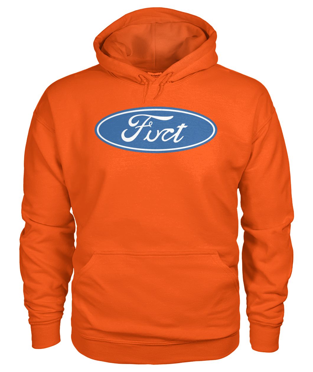 Fuct ford logo gildan hoodie